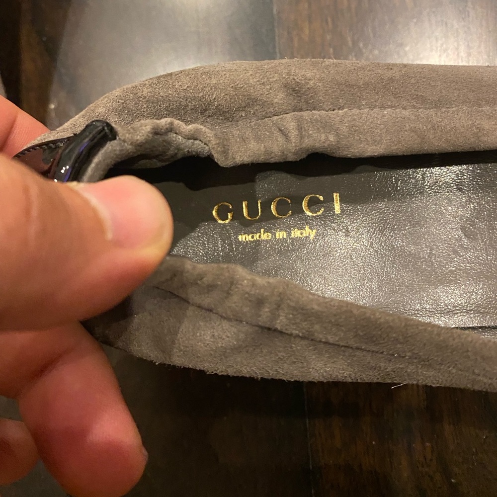 Rare Gucci Bamboo Heeled Flats Tom Ford Era - Picture 3 of 8